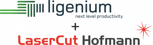 Logo der Firma LaserCut Hofmann & Ligenium GmbH